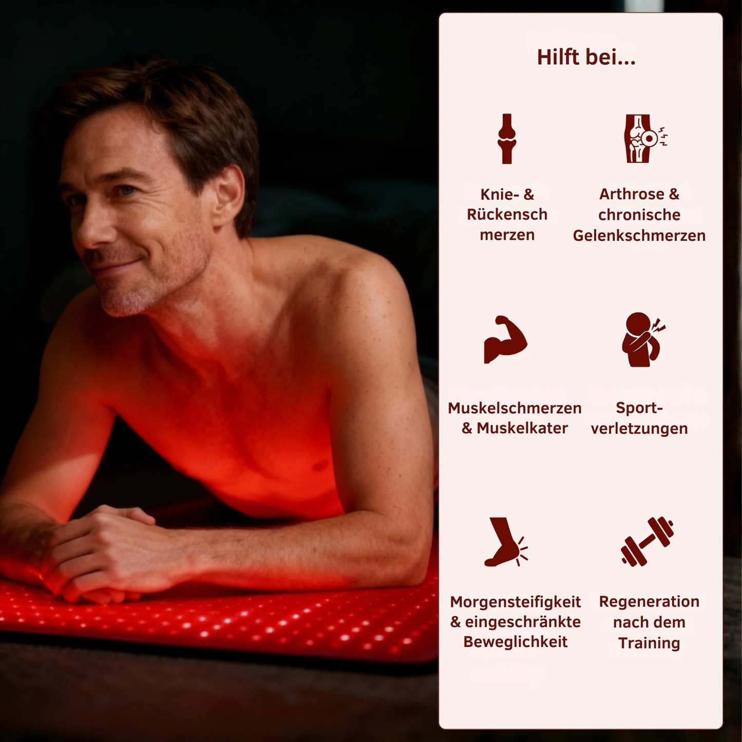 Meliora Recover™ – Premium Rotlichtmatte