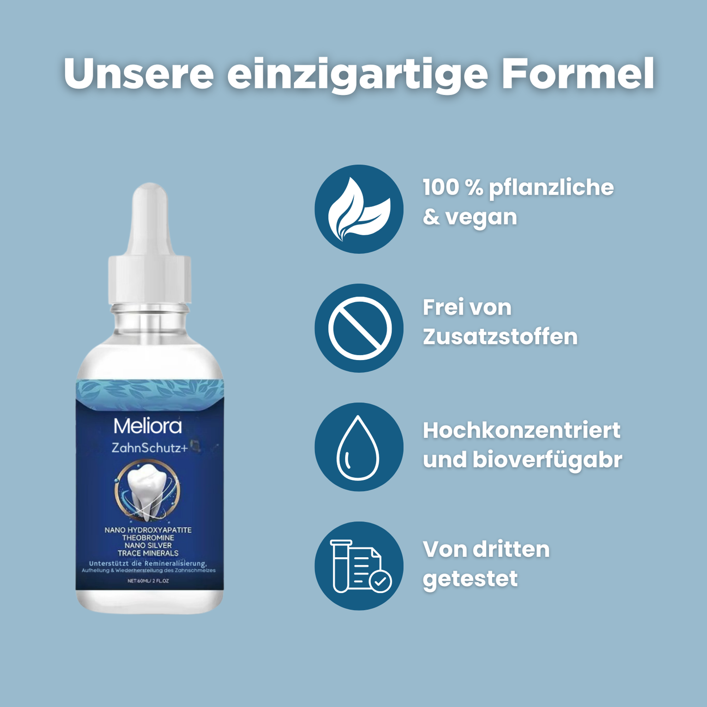 Meliora ZahnSchutz+ – Schutz & Struktur für dein Lächeln