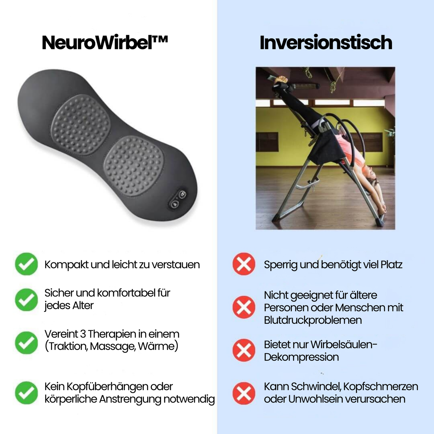 NeuroWirbel™ 3-in-1 Massagegerät