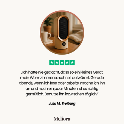 Meliora Cozy Heat Mini Heizlüfter