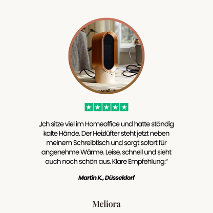 Meliora Cozy Heat Mini Heizlüfter