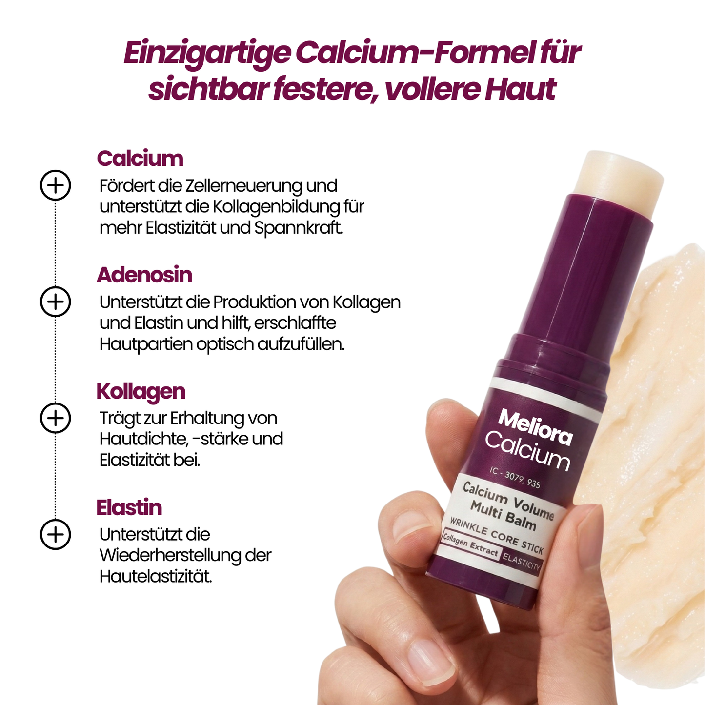 Meliora Calcium Lift Stick – Für sichtbar straffere Haut